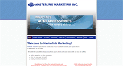 Desktop Screenshot of masterlink.ca